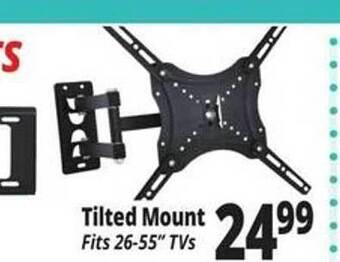 Ocean State Job Lot Tilted mount offer