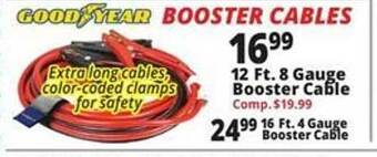 Ocean State Job Lot Good year booster cables offer