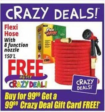 Ocean State Job Lot Flexi hose offer