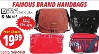 Ocean State Job Lot Famous brand handbags offer