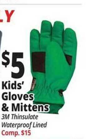 Ocean State Job Lot Kids' gloves & mittens offer