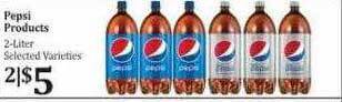Rosauers Pepsi products offer
