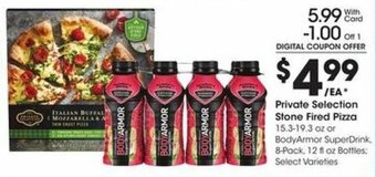 Kroger Private Selection Stone Fired Pizza offer