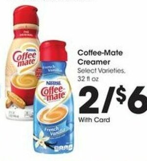 Kroger Coffee-Mate Creamer 32 Fl oz offer