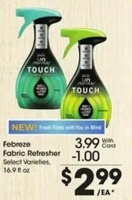 Kroger Febreze Fabric Refresher 16.9 Fl. oz offer