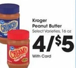 Kroger Kroger Peanut Butter offer