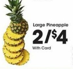 Kroger Large Pineapple offer