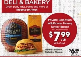 Kroger Private Selection Wildflower Honey Turkey Breast offer