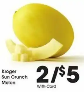 Kroger Kroger Sun Crunch Melon offer