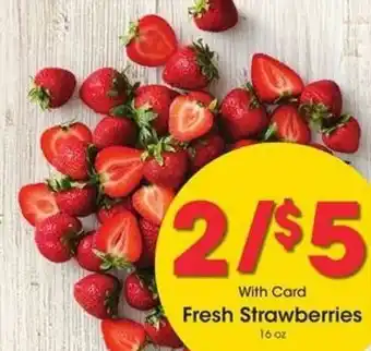 Kroger Fresh Strawberries 16 oz offer