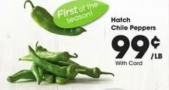 Kroger Hatch Chile Peppers offer