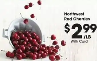 Kroger Northwest Red Cherries offer
