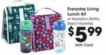 Kroger Everyday Living Lunch Kit offer