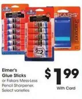 Kroger Elmer's Glue Sticks offer