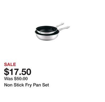 Belk Non stick fry pan set offer