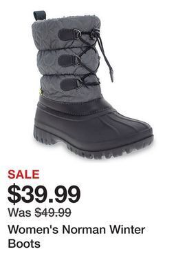 Tractor Supply Company Women's norman winter boots offer