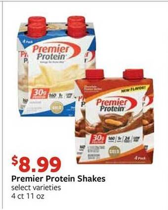 Fareway Premier protein shakes offer