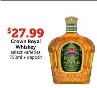 Fareway Crown royal whiskey offer