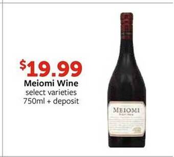 Fareway Meiomi wine offer