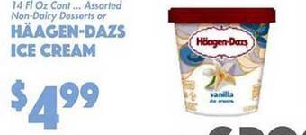 The Food Emporium Häagen-dazs ice cream offer