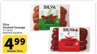 Vons Silva smoked sausage offer