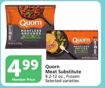 Quorn meat substitute