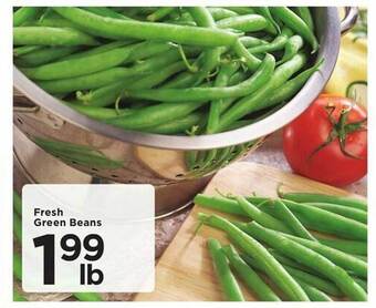 Cub Foods Fresh green beans offer