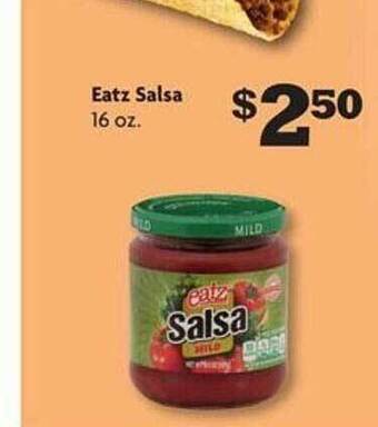 Family Dollar Eatz salsa offer