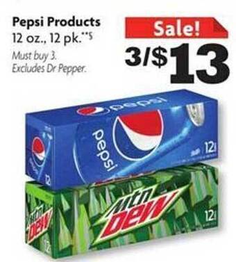 Family Dollar Pepsi products offer