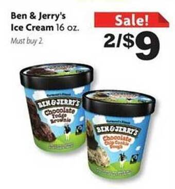 Family Dollar Ben & jerry's ice cream offer