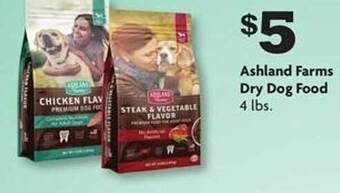 Family Dollar Ashland farms dry dog food offer