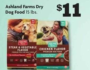 Family Dollar Ashland farms dry dog food offer