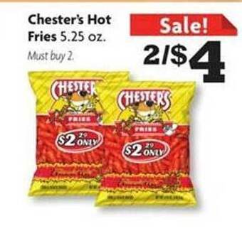 Family Dollar Chester's hot fries offer