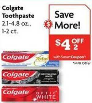Family Dollar Colgate toothpaste offer