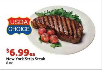 Fareway New york strip steak offer