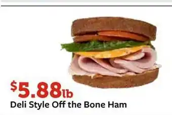 Fareway Deli style off the bone ham offer