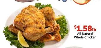 Fareway All natural whole chicken offer