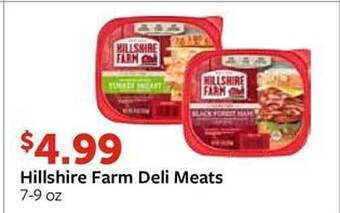 Fareway Hillshire farm deli meats offer