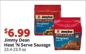 Fareway Jimmy dean heat 'n serve sausage offer