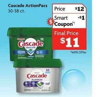 Family Dollar Cascade actionpacs offer