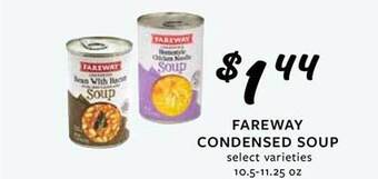 Fareway Fareway condensed soup offer