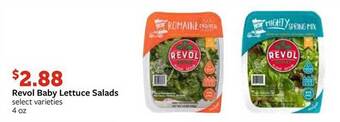 Fareway Revol baby lettuce salads offer