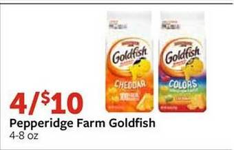 Fareway Pepperidge farm goldfish offer