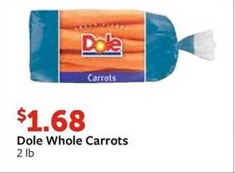 Fareway Dole whole carrots offer
