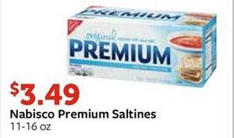 Fareway Nabisco premium saltines offer