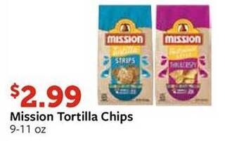 Fareway Mission tortilla chips offer