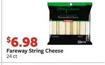 Fareway Fareway string cheese offer