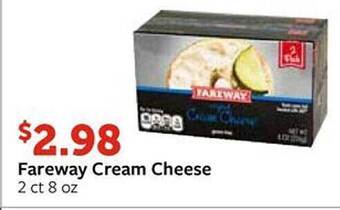 Fareway Fareway cream cheese offer