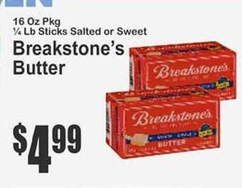 Key Food Breakstone's butter offer