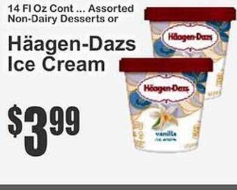 Key Food Häagen-dazs ice cream offer